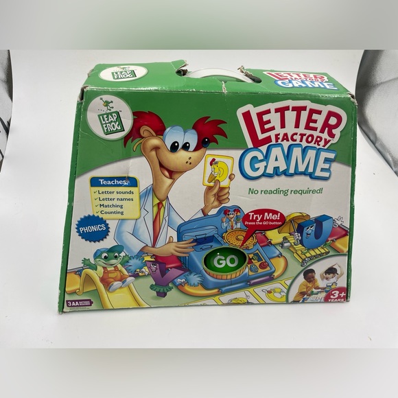 Leap Frog Letter Factory Board Game, great Condition,. - Picture 1 of 6